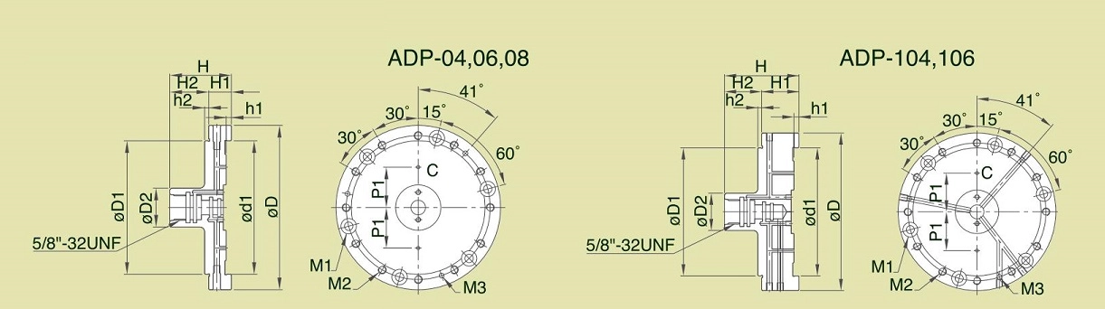 ADP-Montageplatten